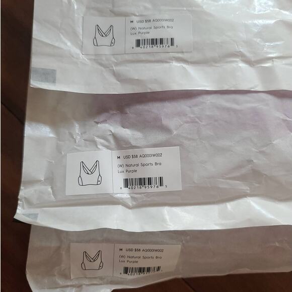 Allbirds Purple Sports Bra - Picture 4 of 4